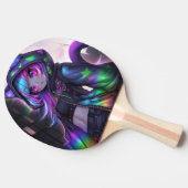 Neon Catgirl Table Tennis Vibes 卓球ラケット (横)