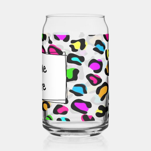 Neon Cheetah ガラス缶 (裏面)