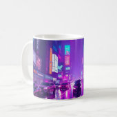 Neon City Pulse Leggings Tights コーヒーマグカップ (正面左)