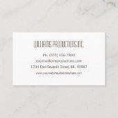 Neon Color Block CEO Companyの名刺 名刺 (裏面)