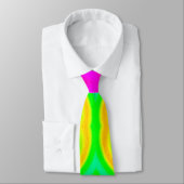 Neon Colors Abstract Pattern ネクタイ (タイ)
