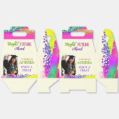 Neon Colors Bright Future 5"w x 3"l x 6.5"h フェイバーボックス (見開き)