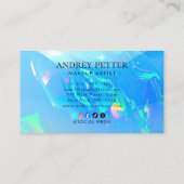 neon colors gemstone opal 名刺 (裏面)