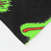 Neon Cometflare Fleece Blanket フリースブランケット (角)