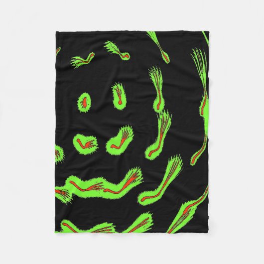 Neon Cometflare Fleece Blanket フリースブランケット (正面)