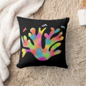 Neon coral  クッション (ブランケット)