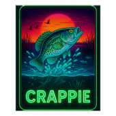 Neon Crappie Poster ポスター (正面)