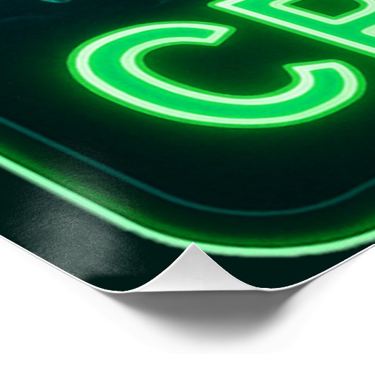 Neon Crappie Poster ポスター (コーナー)