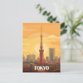 Neon Crown of Tokyo: 東京タワーが心に 2026 シーズンポストカード (スタンド正面)