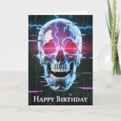 Neon Cyber Skull: Digital Overlord カード (正面)