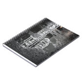 Neon Diner Reflection Rain Notebook ノートブック (左側)