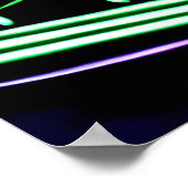 NEON DJ ポスター (角)