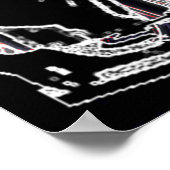 Neon DJ ポスター (角)