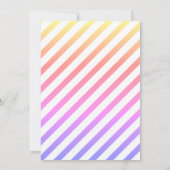 Neon DJ birthday party invitation 招待状 (裏面)