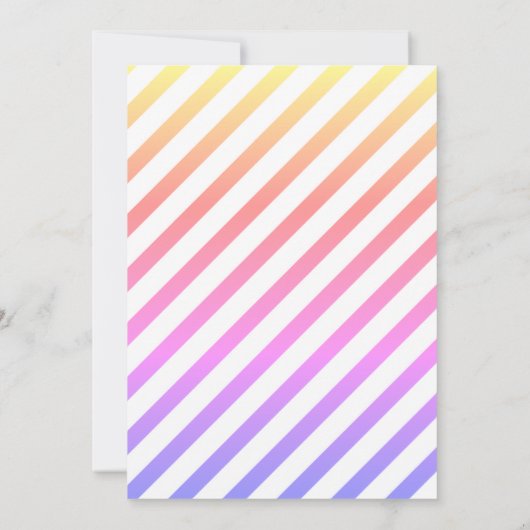 Neon DJ birthday party invitation 招待状 (裏面)