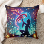  neon dragon trainer クッション (ブランケット)