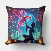  neon dragon trainer クッション (正面)