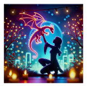  neon dragon trainer ポスター (正面)
