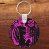 Neon Dread Protocol キーホルダー (正面)