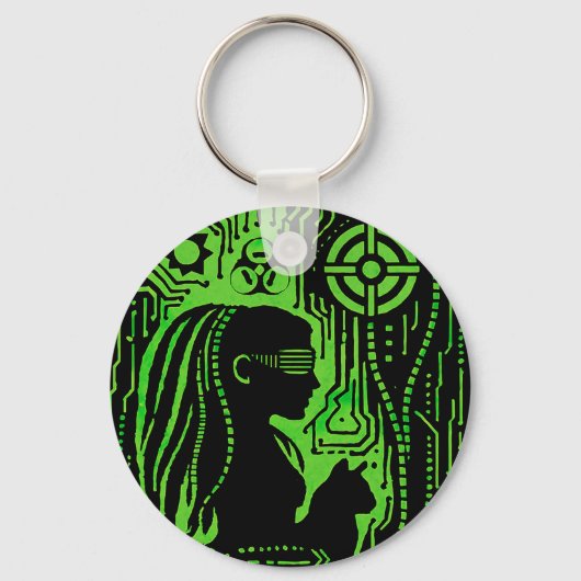 Neon Dread Protocol キーホルダー (裏面)