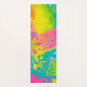 Neon Dreams Abstract ヨガマット (裏面)