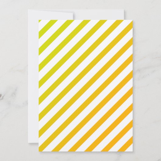 Neon drum birthday party Invitation 招待状 (裏面)