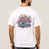 Neon Electric Venezia Pop Art Tシャツ (裏面)