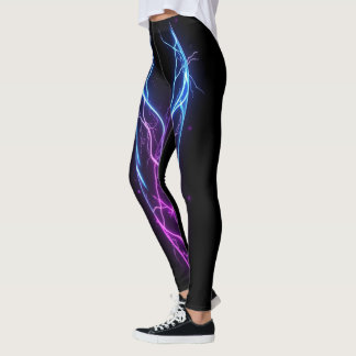 Neon Energy Flow Leggings Gym Workout Activewear  レギンス