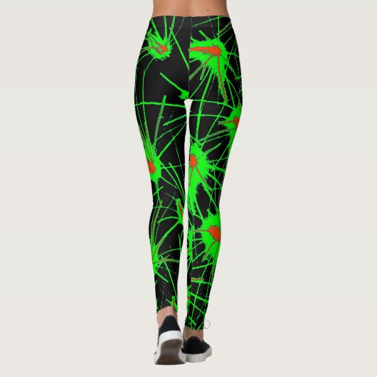 Neon Energy Web Leggings レギンス (裏面)