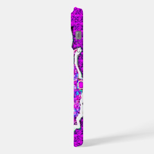 Neon Face Case iPhoneケース (左側面)