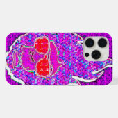 Neon Face Case iPhoneケース (裏面横)