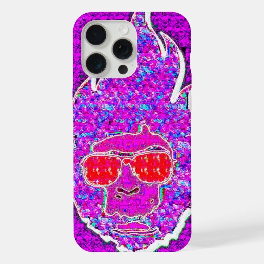 Neon Face Case iPhoneケース (裏面)