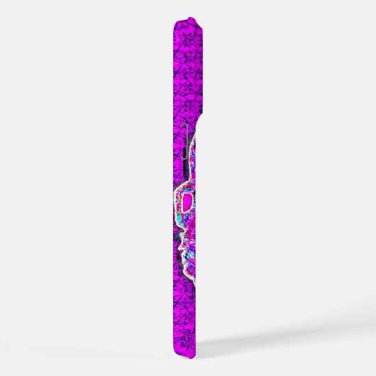 Neon Face Case iPhoneケース (右側面)
