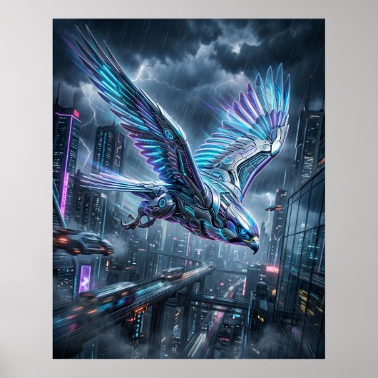 Neon Falcon Skyway Storm ポスター (正面)