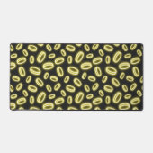 Neon Falling Gold デスクマット (正面)