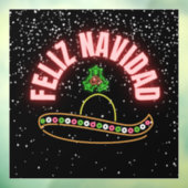 Neon Feliz Navidadウィンドウ ウィンドウサイン (シート3)