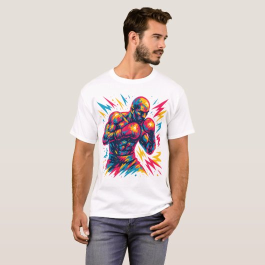 Neon Fighter Tシャツ (正面フル)