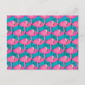 Neon Flamingos ポストカード (正面)