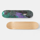 Neon Forest Dreamscape Abstract Skateboard スケートボード (横)