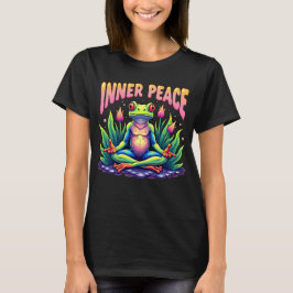 Neon Frog Meditation Tee – インナーピースシャツ Tシャツ