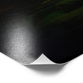 Neon Ghosts in a Haunted Fantasy Landscape フォトプリント (角)