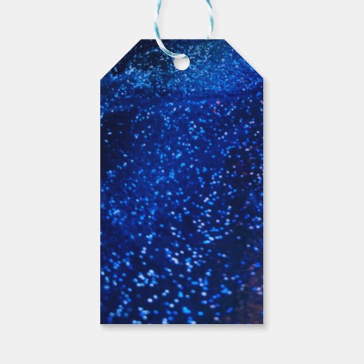 Neon Glowボーリングパーティーありがとうございます転が。 ギフトタグ (裏面)