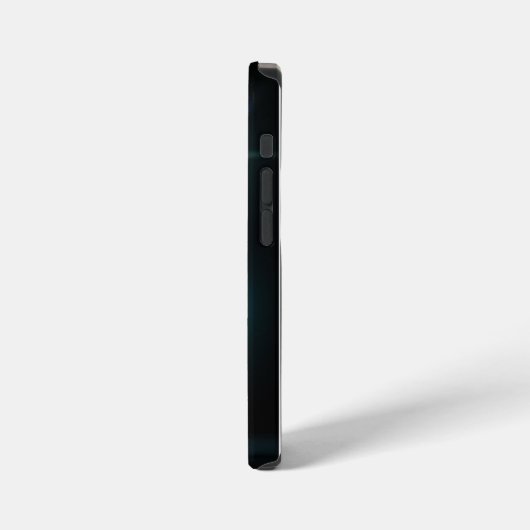 Neon Glow Black Phone Case iPhoneケース (左側面)