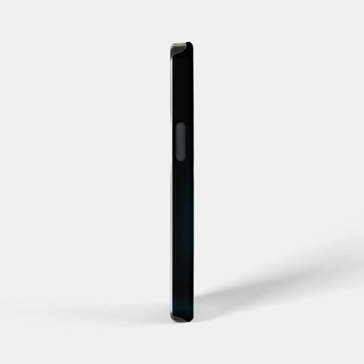 Neon Glow Black Phone Case iPhoneケース (右側面)