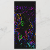 Neon Glow Catブックマーク メニュー (裏面)