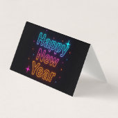 Neon Glow Gradient Typography Party Vibes Cool (裏面)