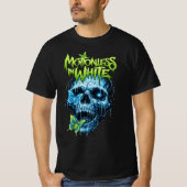 Neon Gothic Skull Tシャツ (正面)