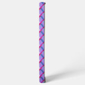 Neon Gradient Plaid Phone Case Samsung Galaxyケース (左側面)