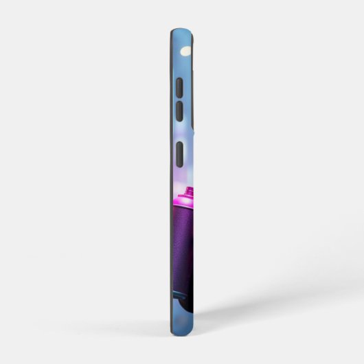  Neon Graffiti Astronaut Samsung Case Galaxyケース (右側面)