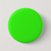 Neon Green Custom Button Badge 缶バッジ (正面)